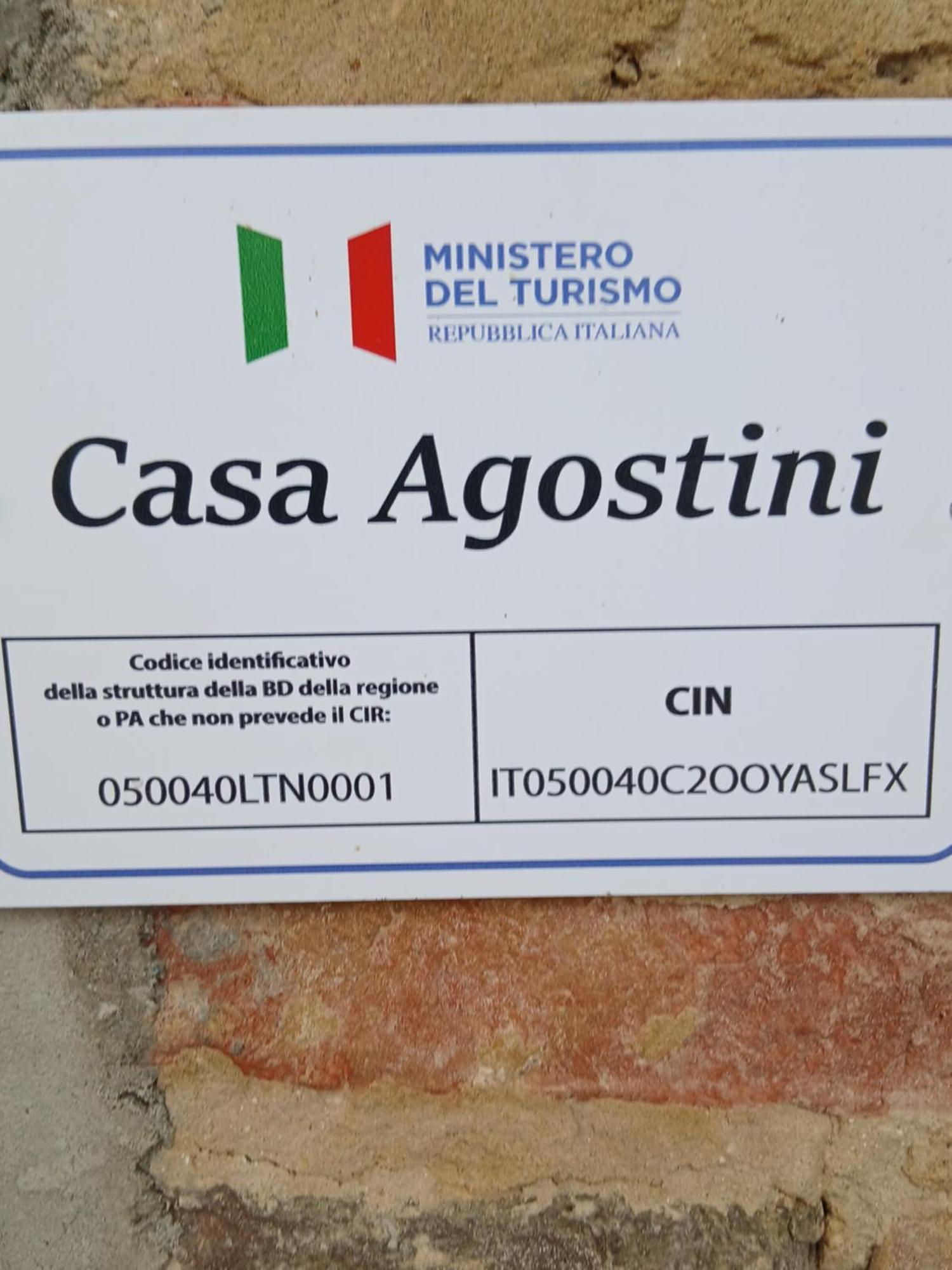 Casa Agostini Apartment Lari Luaran gambar